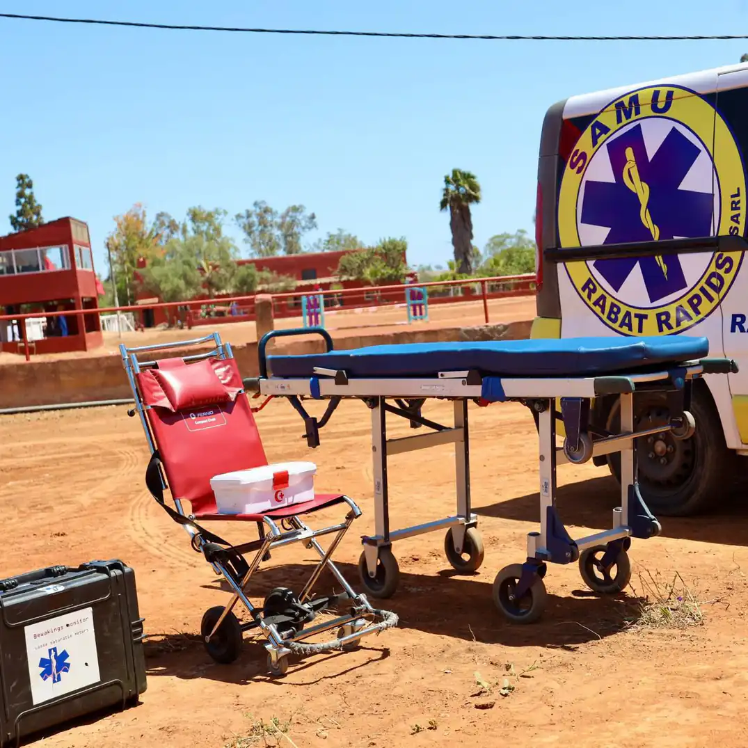 SAMU Rapids ambulance covering Temara and the coast